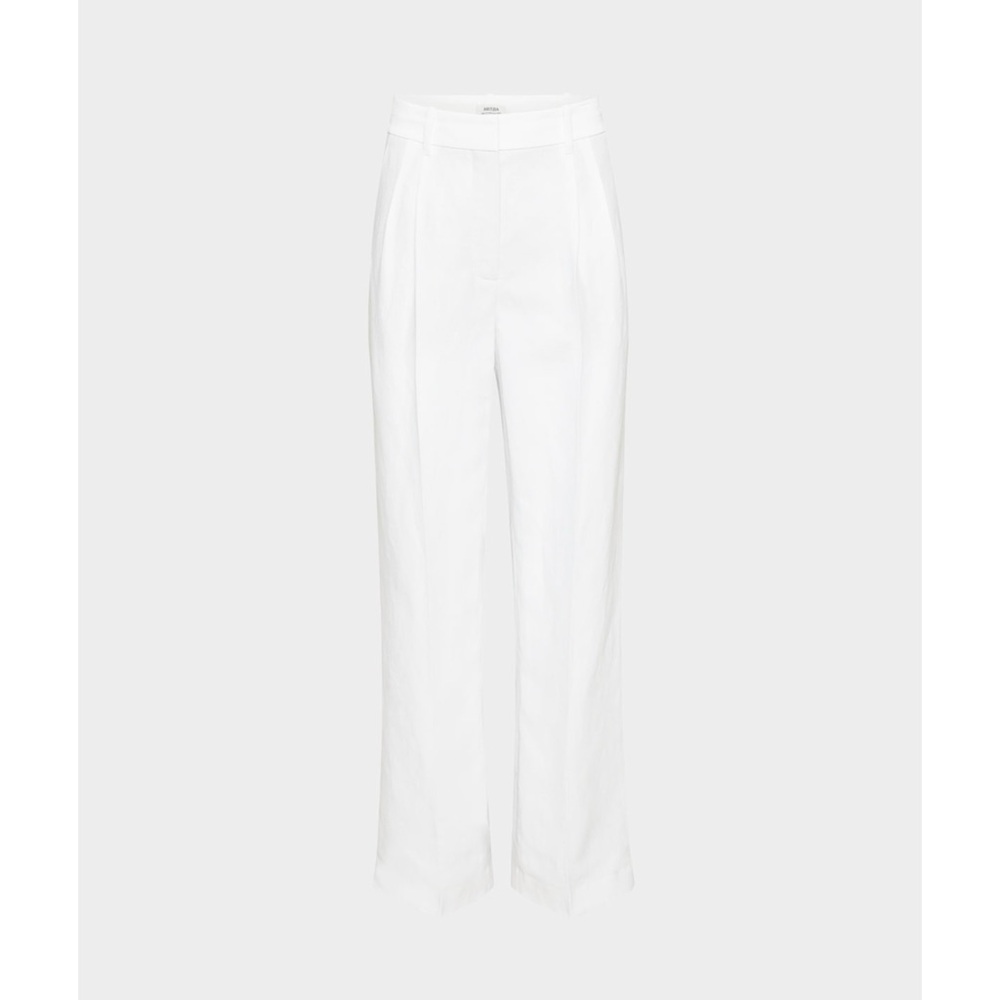 Aritzia The Effortless Pant- CruiseLinen in white, size 0, short length